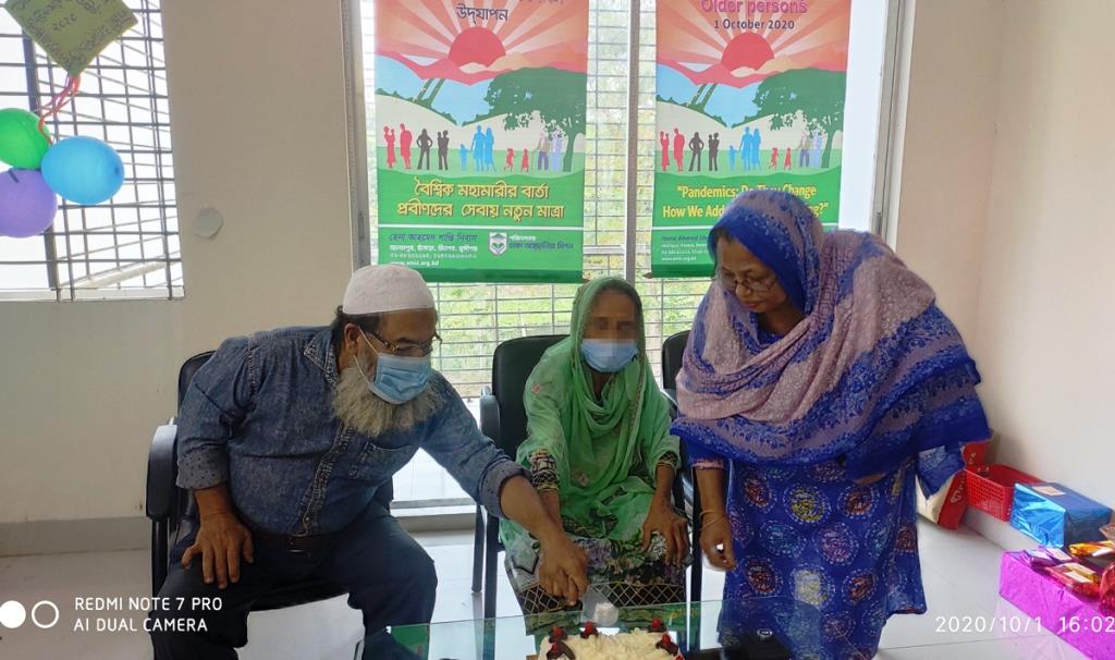 Dhaka Ahsania Mission celebrates International Day for Older Persons in its Hena Ahmed Shantinibash